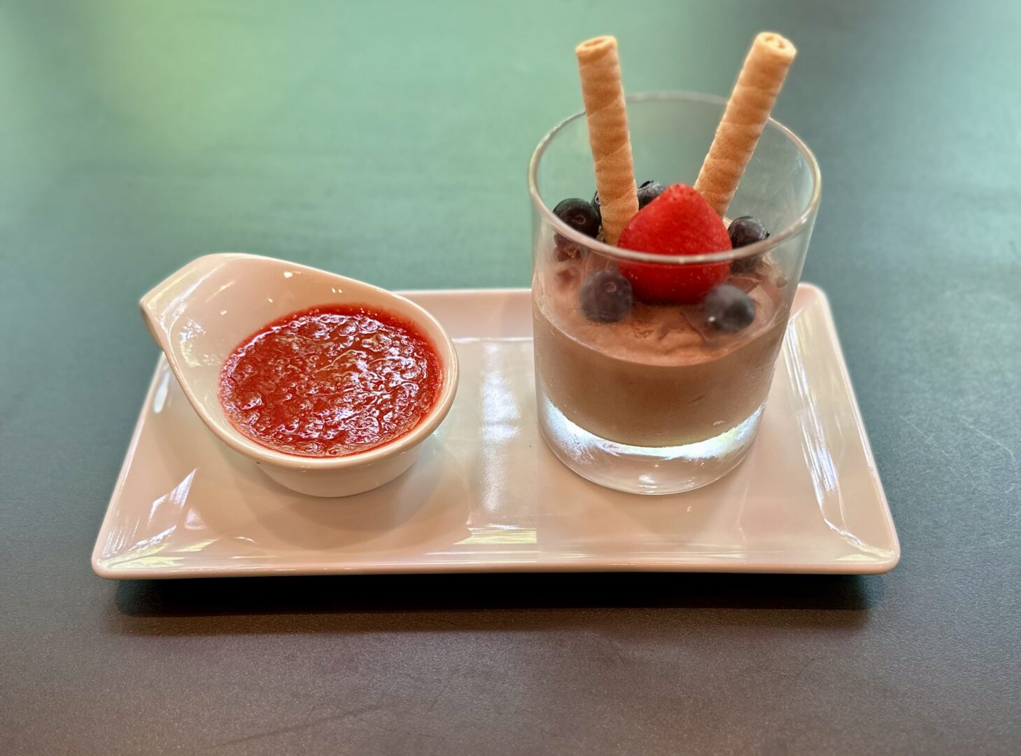 Schokomousse im Glas